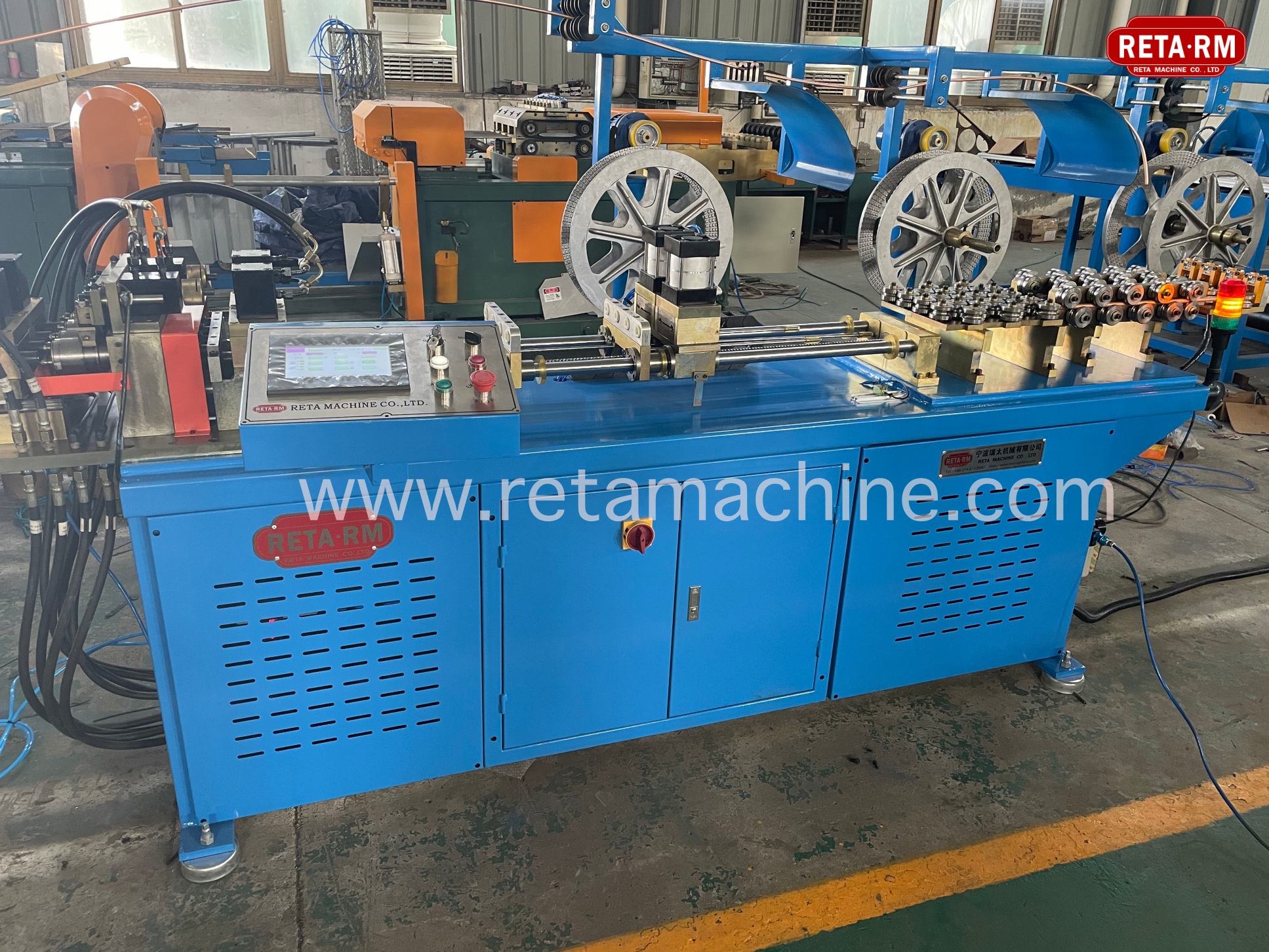 Chipless Tube Cut Off Machine